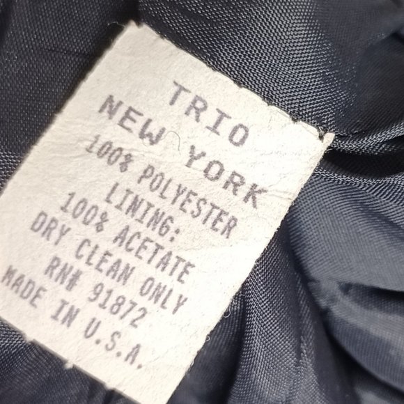 TRIO NEW YORK Dress Petite 2 XSmall Snake Animal Print Gray Black Velvet Velour - Picture 6 of 9
